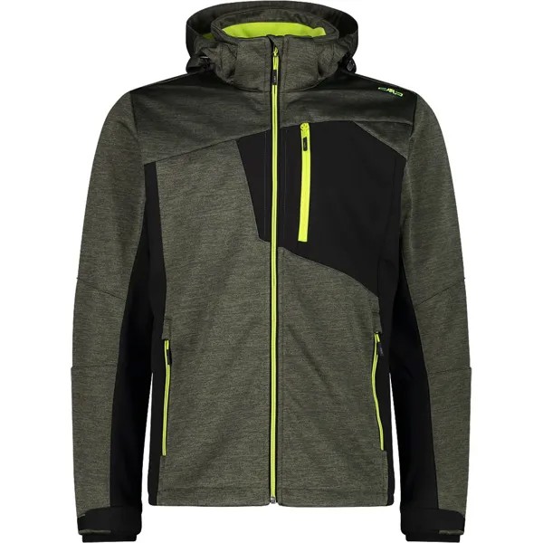 Спортивная куртка CMP 33A1787 softshell, зеленый