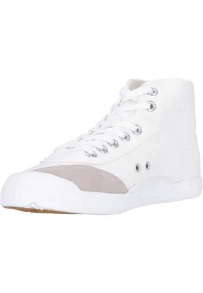 Высокие кроссовки Kawasaki Canvas Shoes Original basic, цвет 1002 White