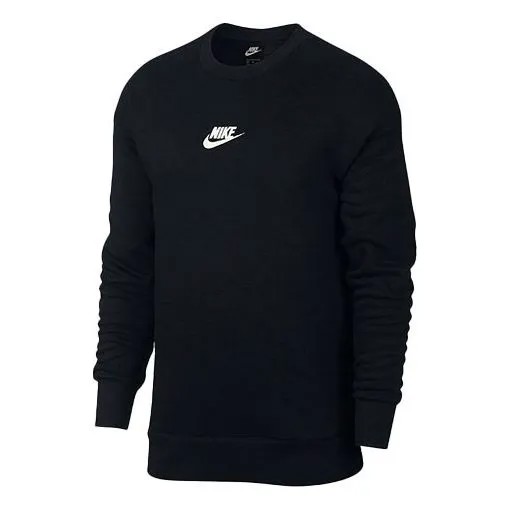 Толстовка Nike Casual Crew Neck Sweater Men's Black, черный