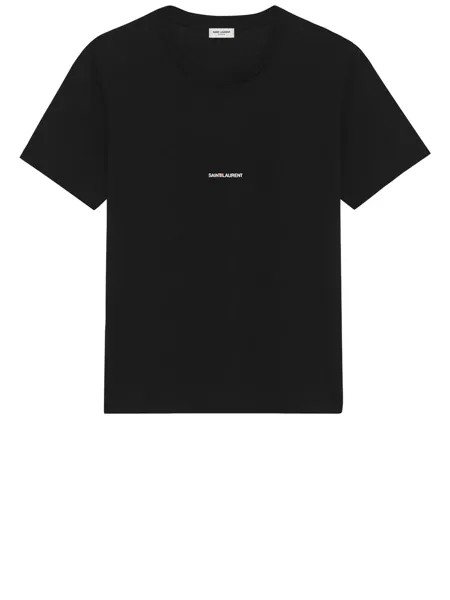 Футболка Saint Laurent Cotton, черный