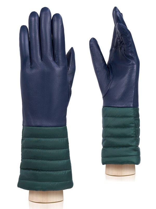 Перчатки женские Labbra LB-0097 синие 8