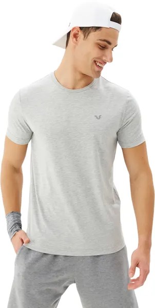 Футболка мужская Bilcee Crew Neck Men's Basic T-Sh?rt серая S