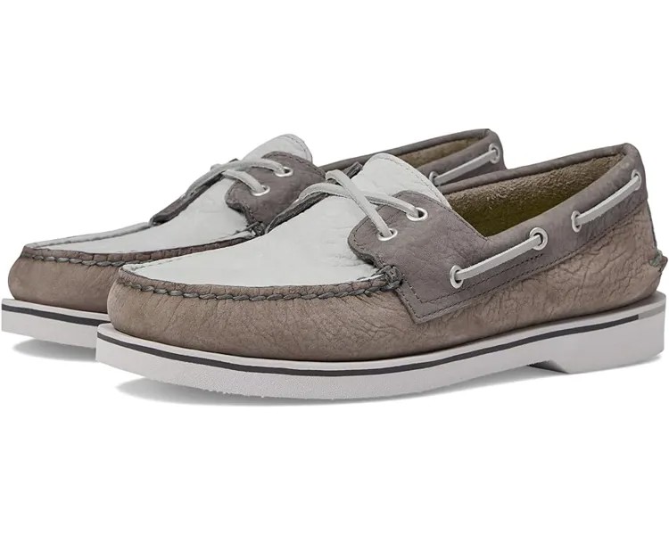 Топсайдеры Sperry Authentic Original Double Sole Cross Lace, серый