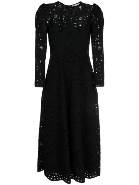 Elie Saab платье миди, черный