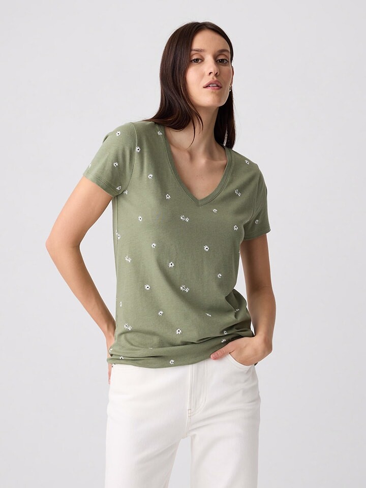 Футболка GAP, зеленый