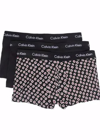 Calvin Klein Underwear комплект из трех боксеров с принтом