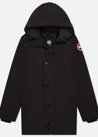 Мужская куртка парка Canada Goose Chateau No Fur, цвет чёрный, размер S