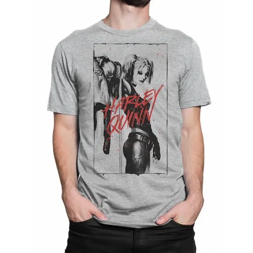 Футболка Design Heroes, размер XS, серый..