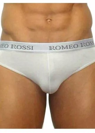 Romeo Rossi Трусы брифы с низкой посадкой, размер 2XL, grey