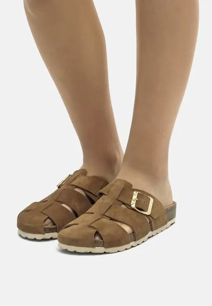 Мюли SANDALIAS PLANAS mtng, цвет marron