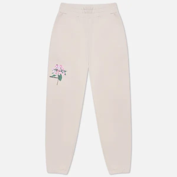 Женские брюки Woolrich Mountain Laurel Joggers бежевый, Размер M