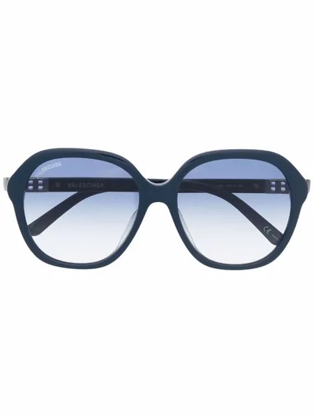 Balenciaga Eyewear солнцезащитные очки в квадратной оправе