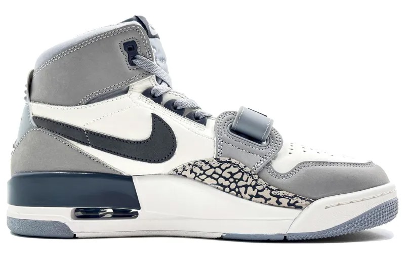 Кроссовки Jordan Legacy 312 Vintage Basketball Shoes Men Mid-top Gray, серый