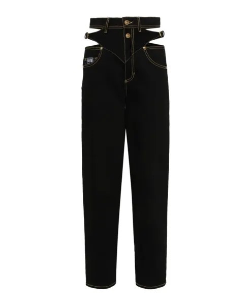 Узкие джинсы Versace Jeans Couture, черный