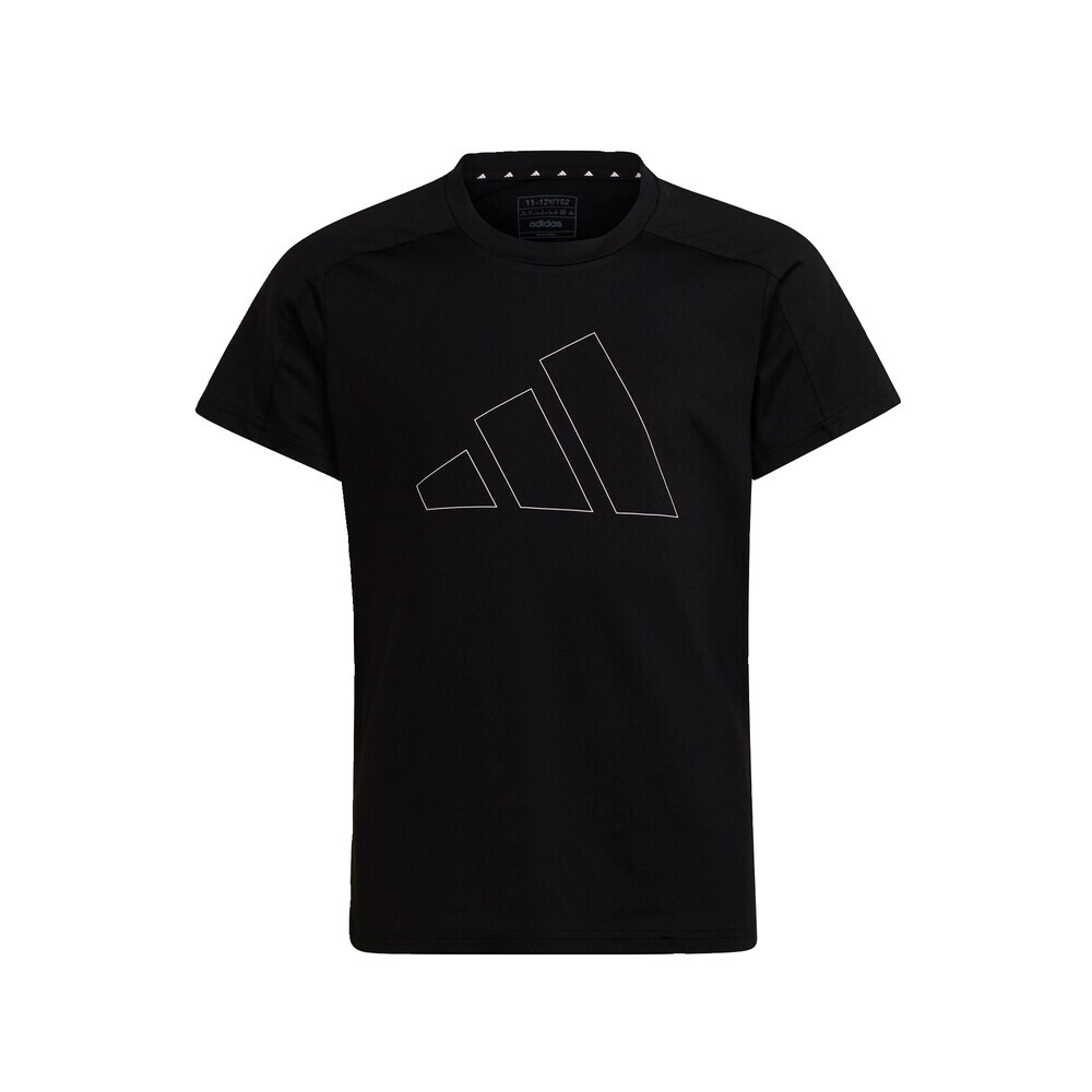 Рубашка для выступлений ADIDAS PERFORMANCE Essentials Aeroready -Fit Logo, черный