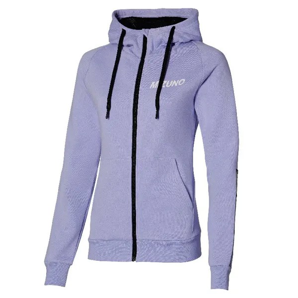 Толстовка Mizuno Katakana Full Zip, фиолетовый