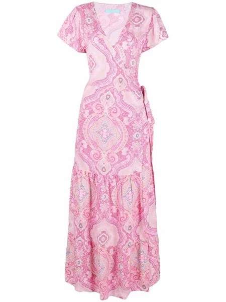 Melissa Odabash Barrie paisley-print wrap dress