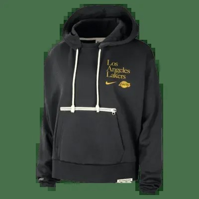 Худи Nike Los Angeles Lakers Standard Issue, черный