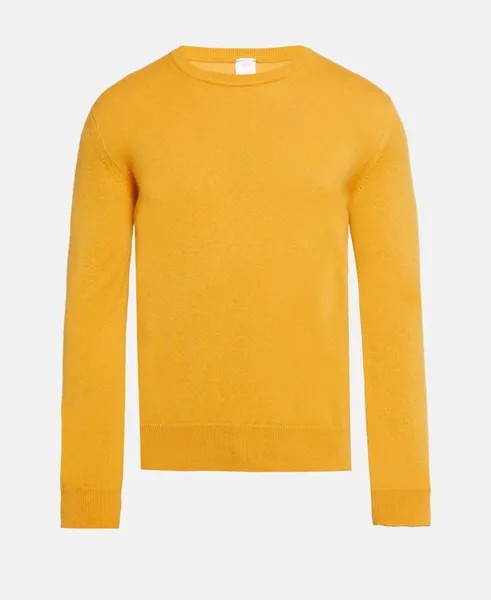 Кашемировый пуловер Eleventy, желтый