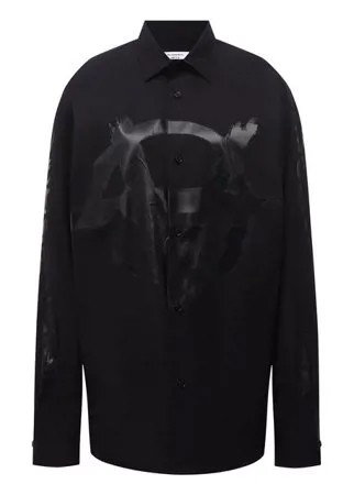 Хлопковая рубашка VETEMENTS