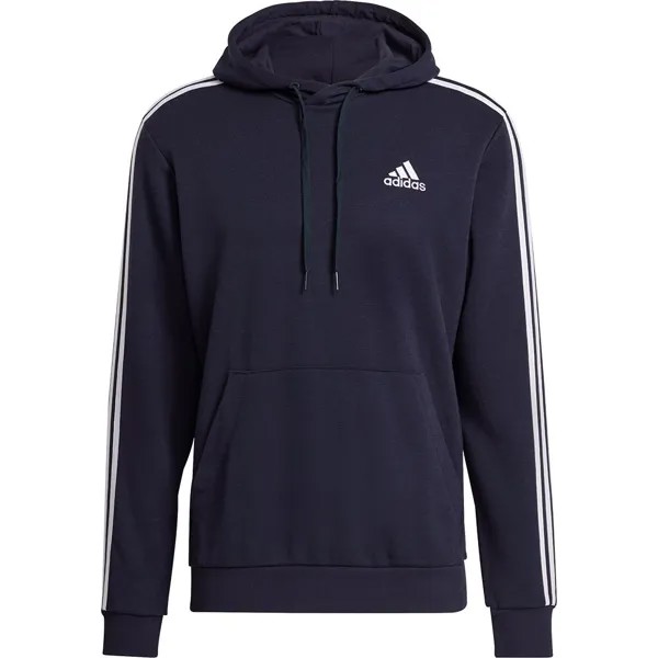 Худи adidas Sportswear Essentials 3 Stripes, синий