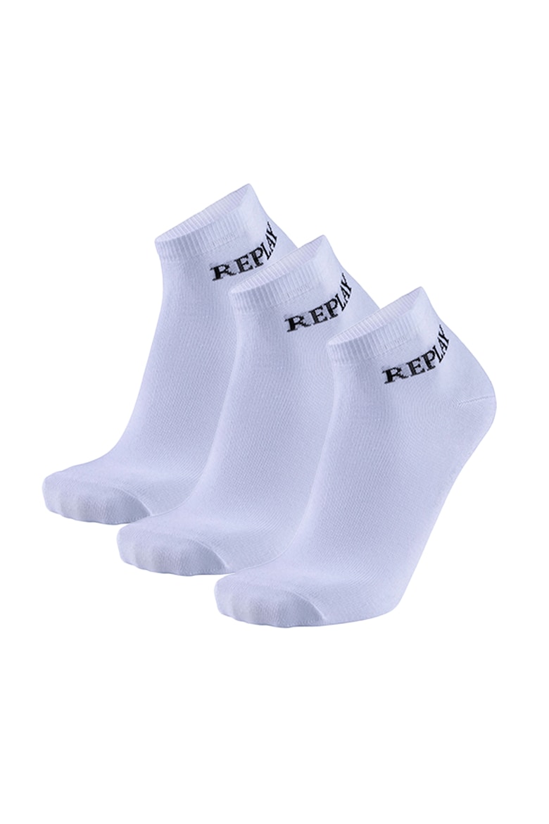 Короткие носки - 3 пары Replay, белый