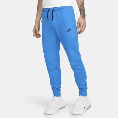Джоггеры Nike Sportswear Tech Fleece, цвет Light Photo Blue/Black