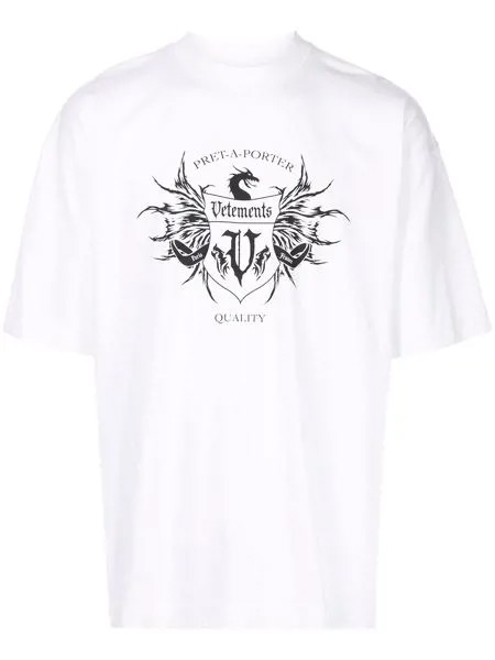 VETEMENTS Black Label logo T-shirt