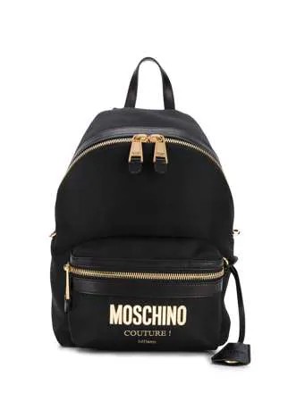 Moschino рюкзак с металлическим логотипом