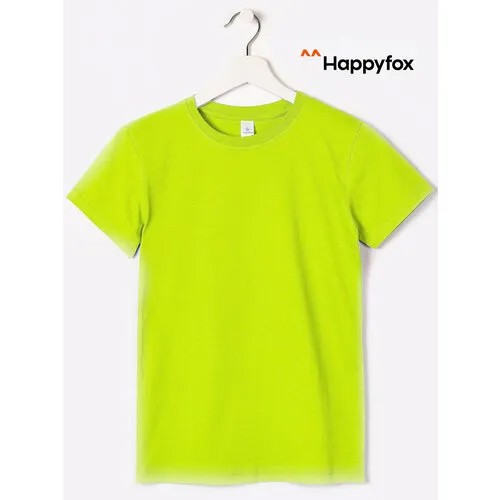 Футболка Happyfox, размер 146, зеленый