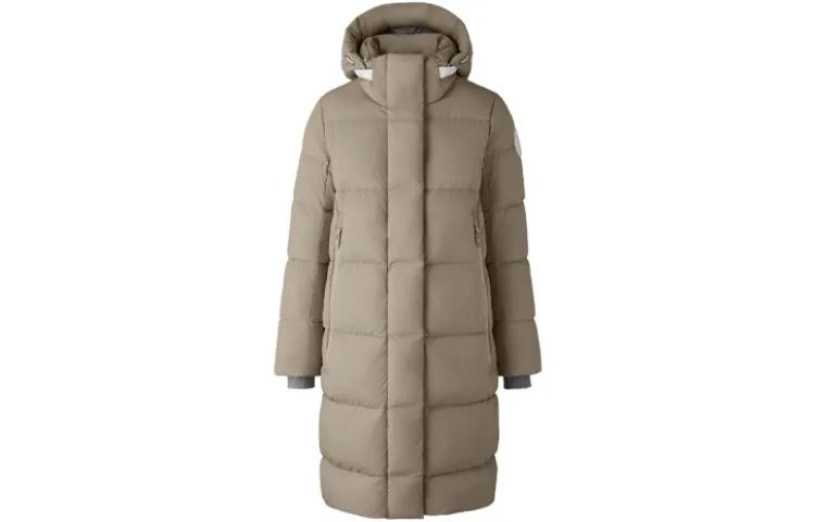 Женский пуховик Canada Goose, цвет stone gray