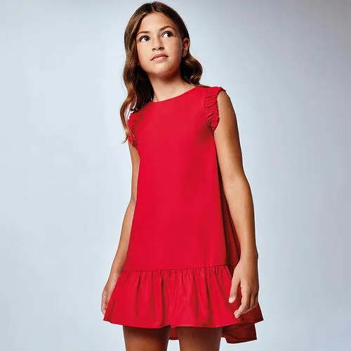 Платье Mayoral, размер 162, красный
