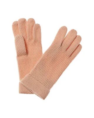Кашемировые перчатки Portolano Honeycomb Stitch женские