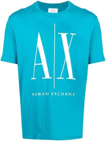 Armani Exchange logo-print T-shirt