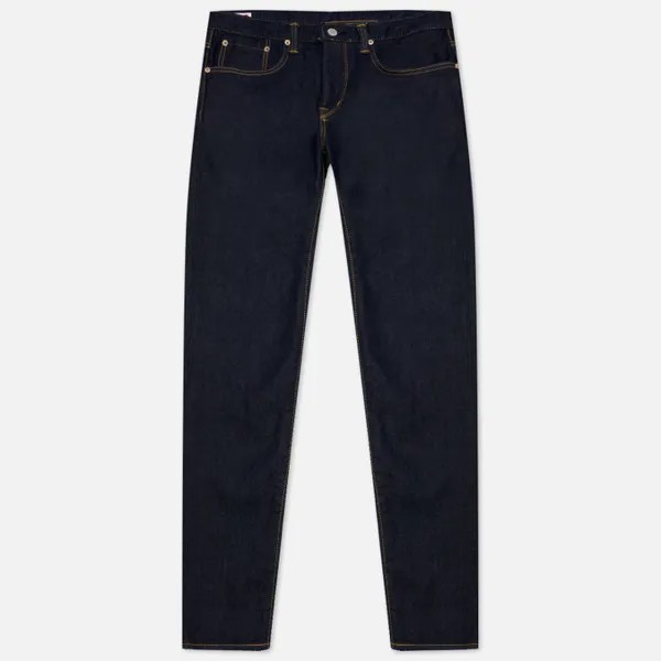 Джинсы Edwin Slim Tapered Kaihara Blue Stretch Denim Green x White Selvage 12 синий, 36/34