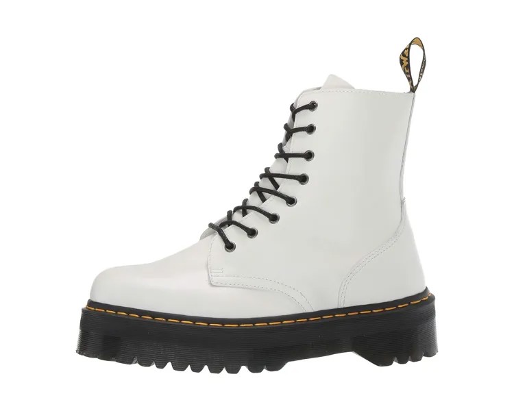 Ботинки Jadon 8-Eye Platform Boot Dr. Martens, белый