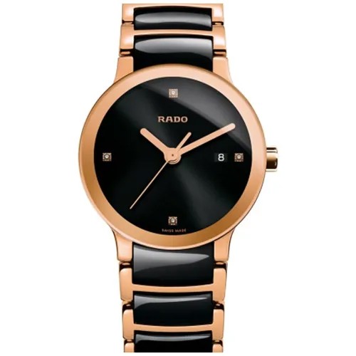 Наручные часы RADO R30555712, черный, золотой