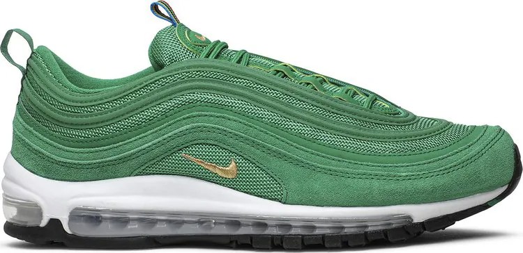 Кроссовки Nike Air Max 97 QS 'Olympic Rings - Green', зеленый