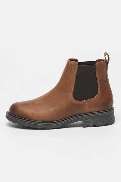 Кожаные ботинки Orinoco2 типа «Челси» Clarks, коричневый