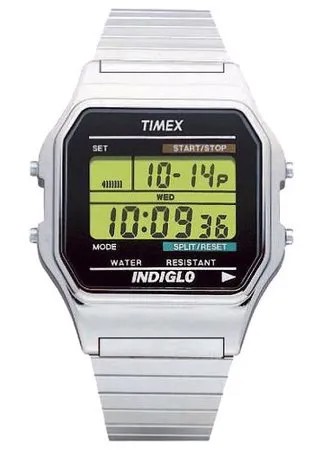 Наручные часы TIMEX Core, серебристый/черный/зеленый