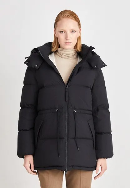 Пуховое пальто MID LENGTH JACKET GANT, черный