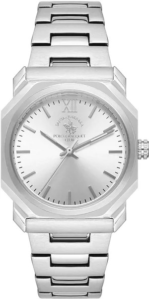 Наручные часы женские Santa Barbara Polo & Racquet Club SB.1.10256-1 серебристые