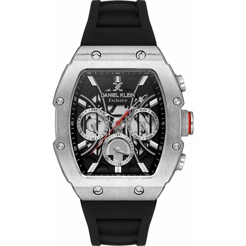 Наручные часы Daniel Klein Exclusive, серебряный, черный
