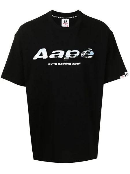 AAPE BY *A BATHING APE® футболка с логотипом