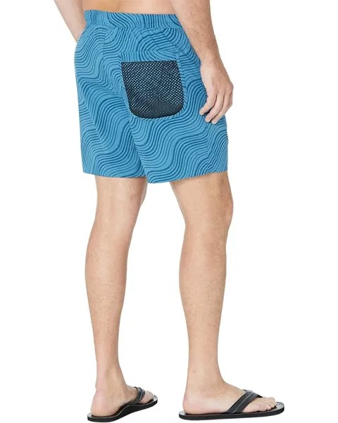 Шорты для плавания Mountain Hardwear Stryder Swim Shorts, цвет Caspian Waves Print