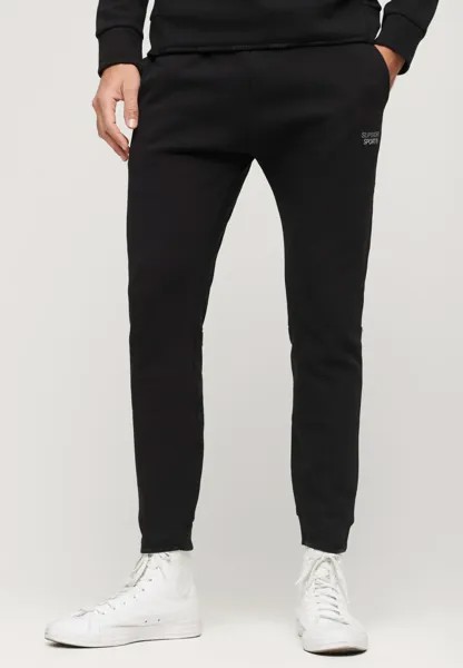 Спортивные брюки TECH TAPERED JOGGERS Superdry, черный
