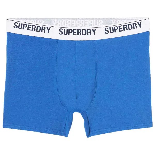 Боксеры Superdry Multi Single, синий