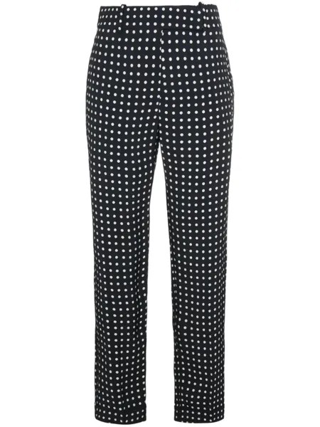 Haider Ackermann брюки в горох, черный
