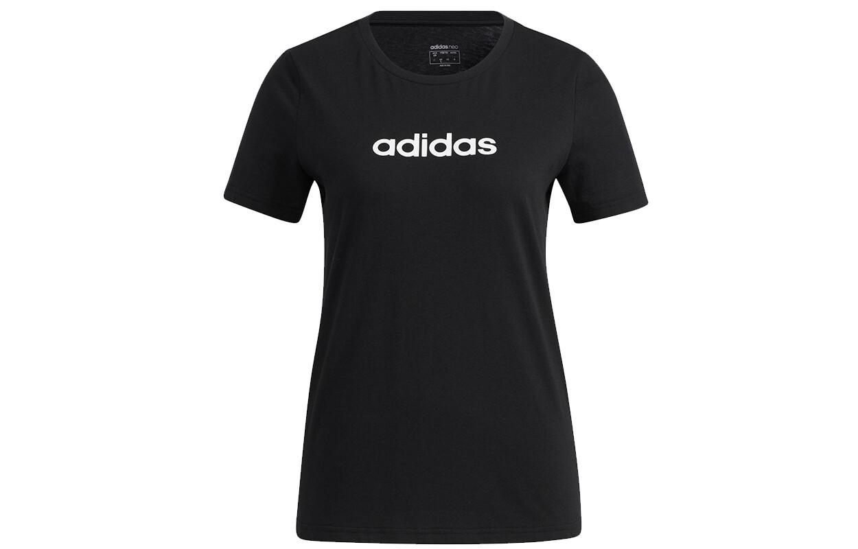 Футболка женская черная Adidas Neo