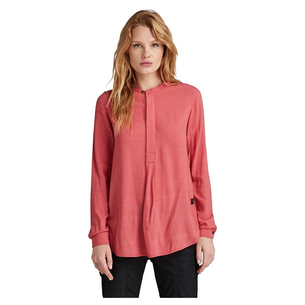Рубашка G-Star Half Placket, розовый